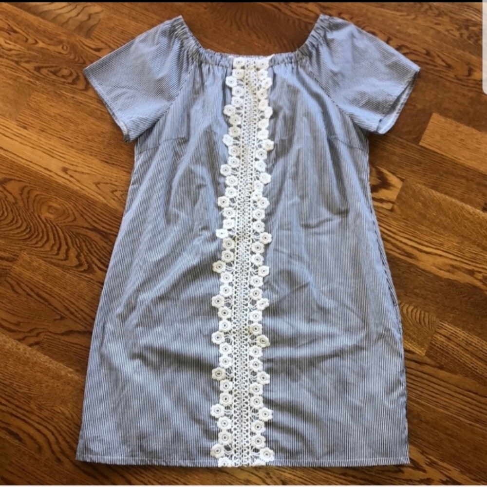 Striped Tunic Dress Size 1X NWT!!! - Picture 2 of 7